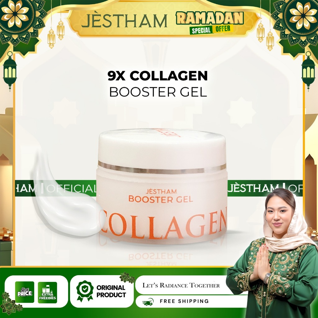 Jual Jestham 9x Booster Collagen Moisturiser | Shopee Indonesia