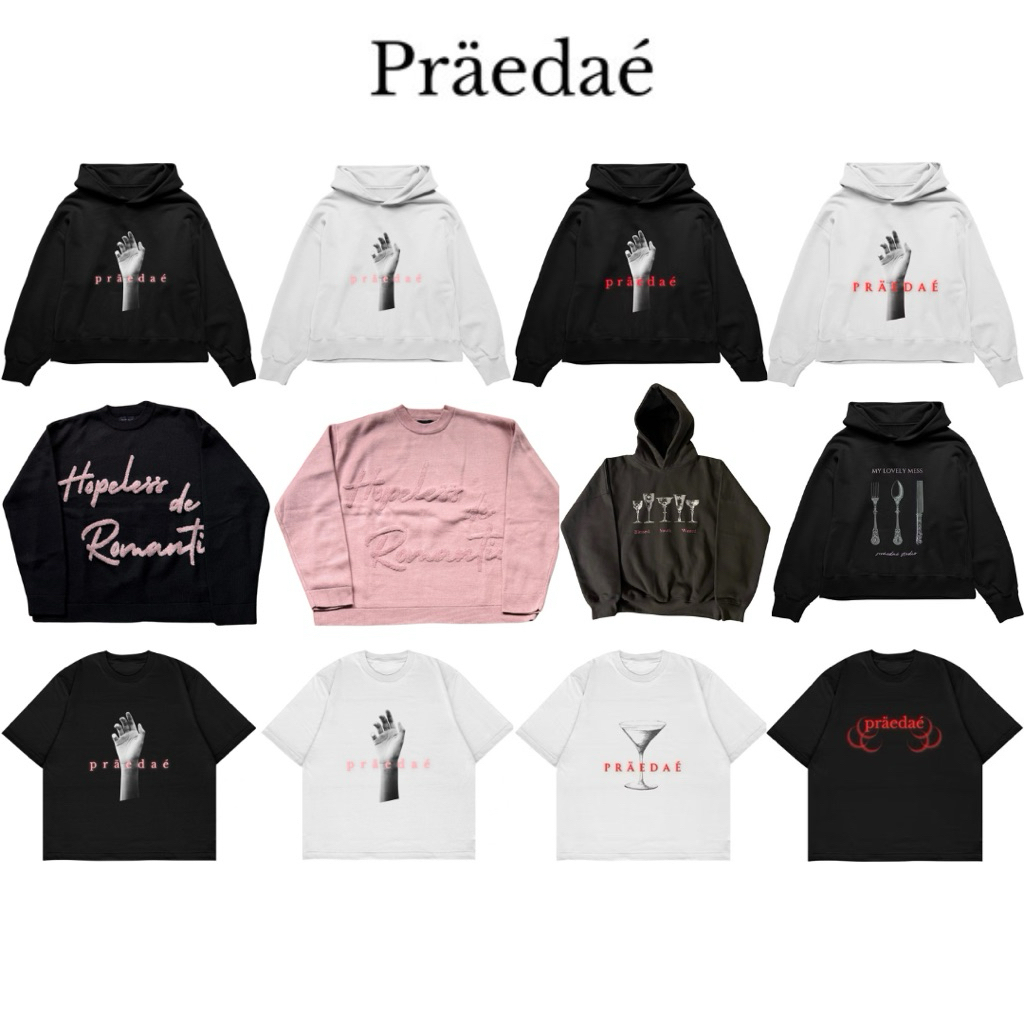 Jual [PRAEDAE 100% ORIGINAL] - All Variant Hoodie Blessed | Tee Trust ...