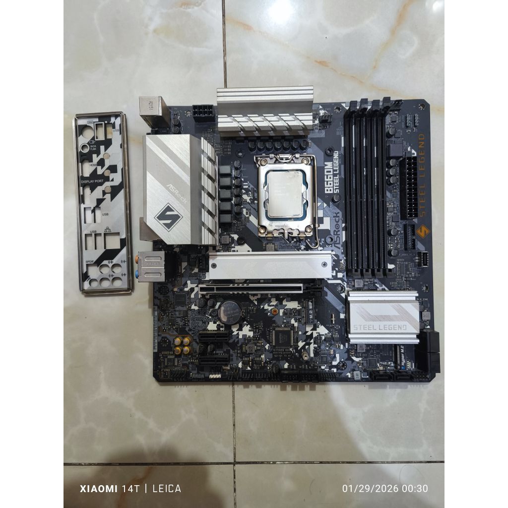 Jual Paket core i5 12400f Dan Asrock B660M Steel Legend atau b660m