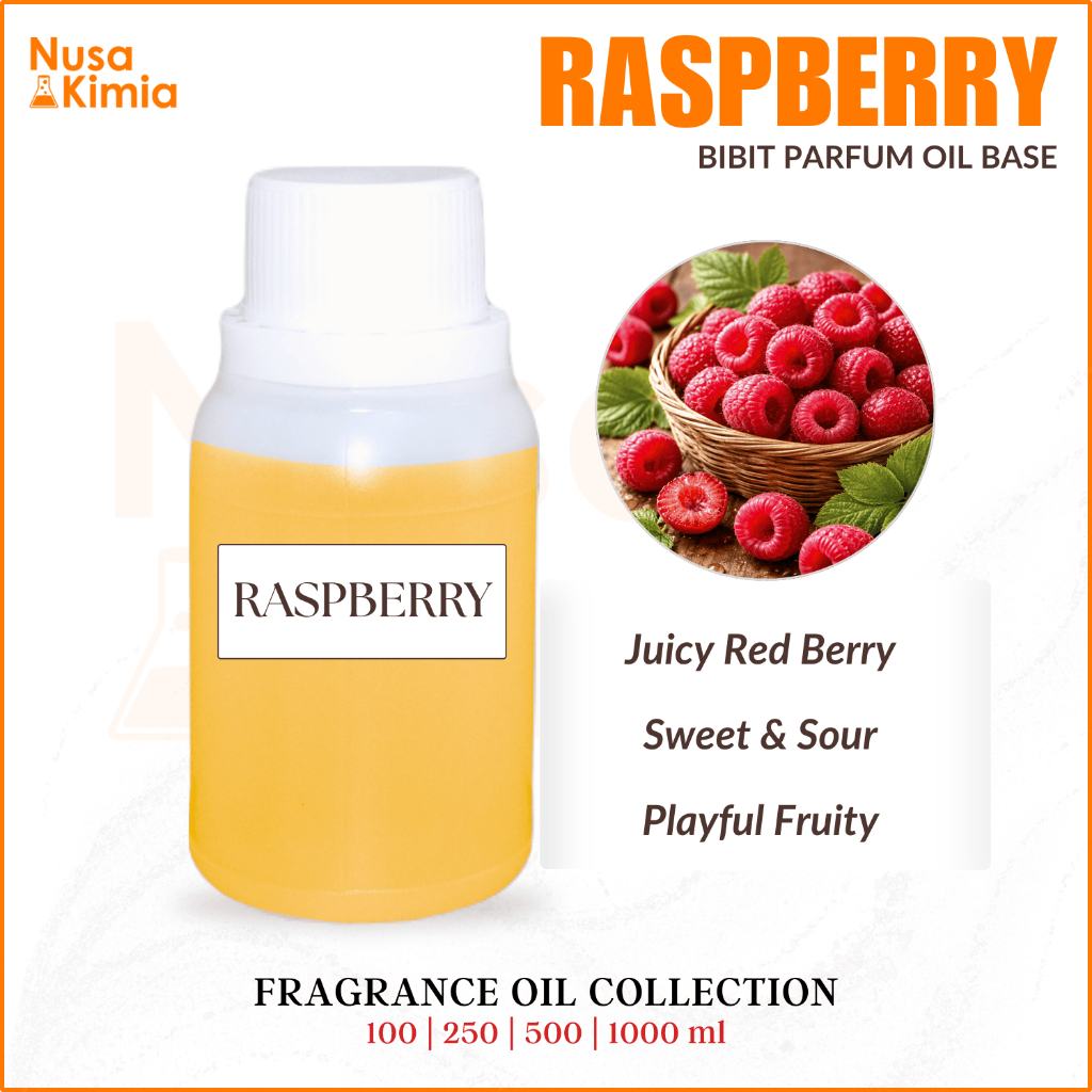 Jual Bibit Parfum Raspberry - Fragrance Oil untuk Parfum, Candle ...