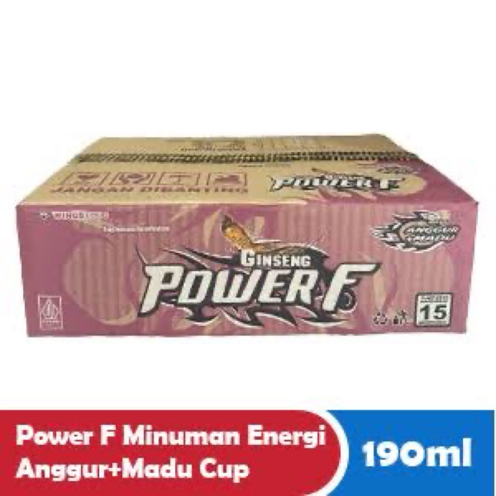 Jual Minuman Power F Terlengkap & Harga Terbaru Juli 2026 | Shopee ...