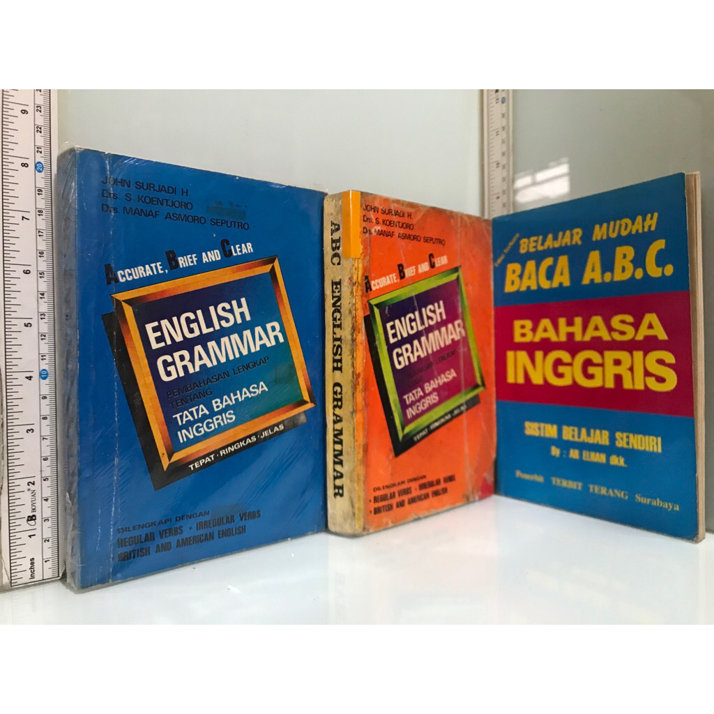 Jual ABC ENGLISH GRAMMAR ACCURATE BRIEF AND CLEAR JOHN SURJADI | Shopee ...