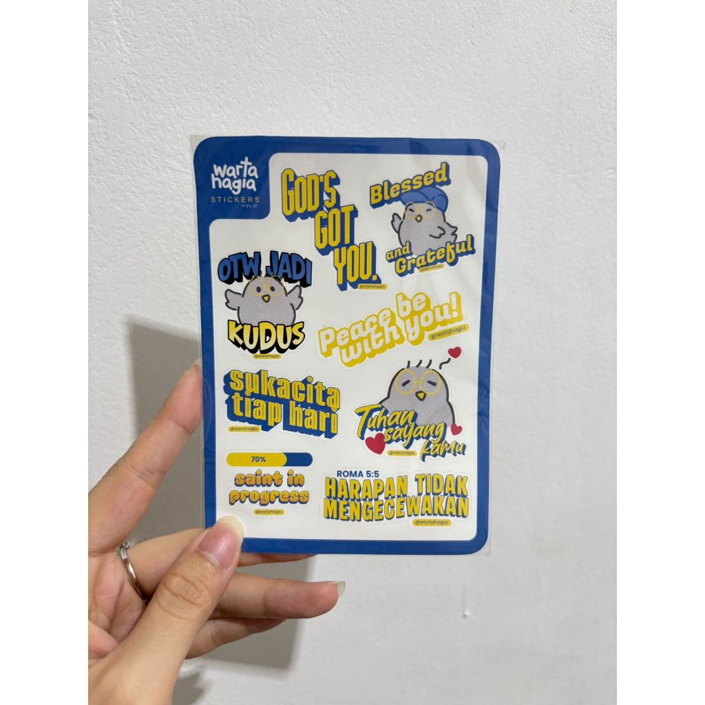 Jual STIKER ROHANI A6 Waterproof - Vol.1 | Wartahagia | Shopee Indonesia
