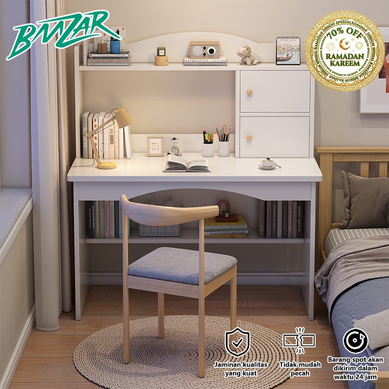 Jual BMZAR Meja Belajar Lesehan Meja Komputer Meja Kerja Minimalis Meja ...