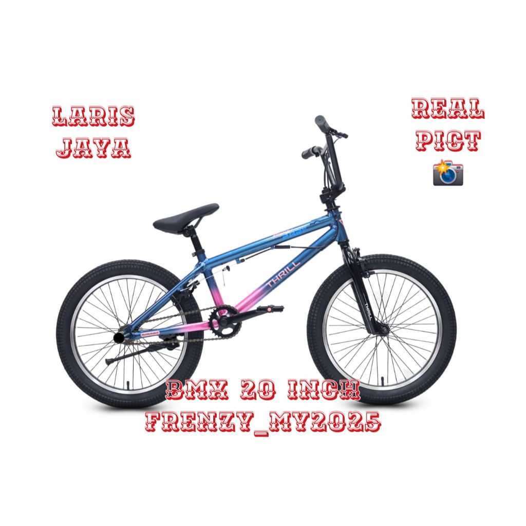 Jual Sepeda Bmx 20 Thrill Rascal PRO bahan alluminium alloy,sepeda bmx ...