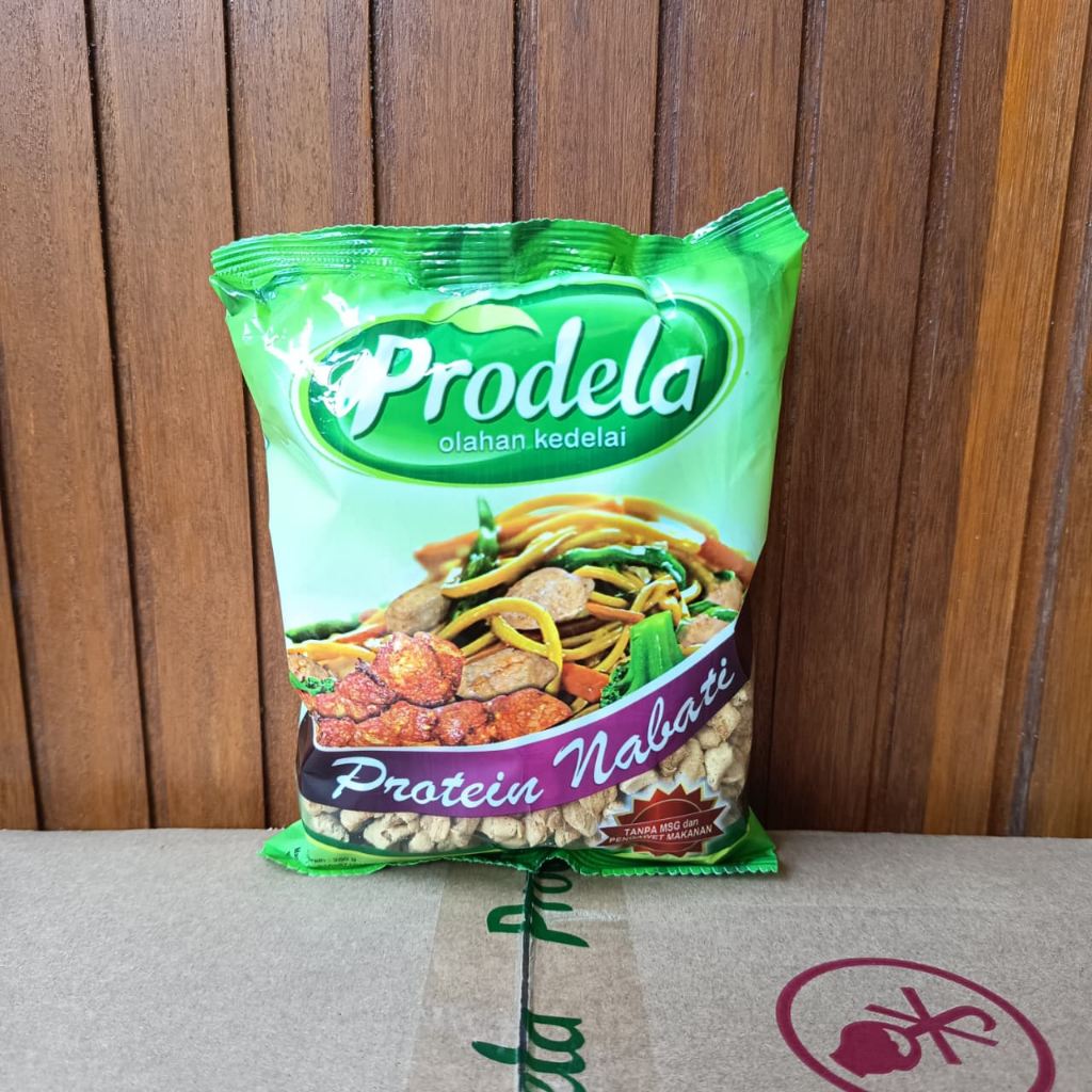 Jual Prodela/Protein Nabati/Daging Nabati/Daging Vegatarian 250 gr ...