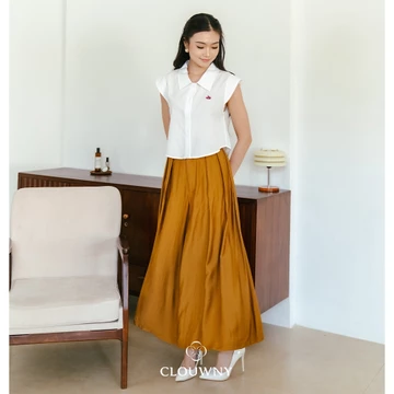 Clouwny Yuni Culottes Pants Premium Linen