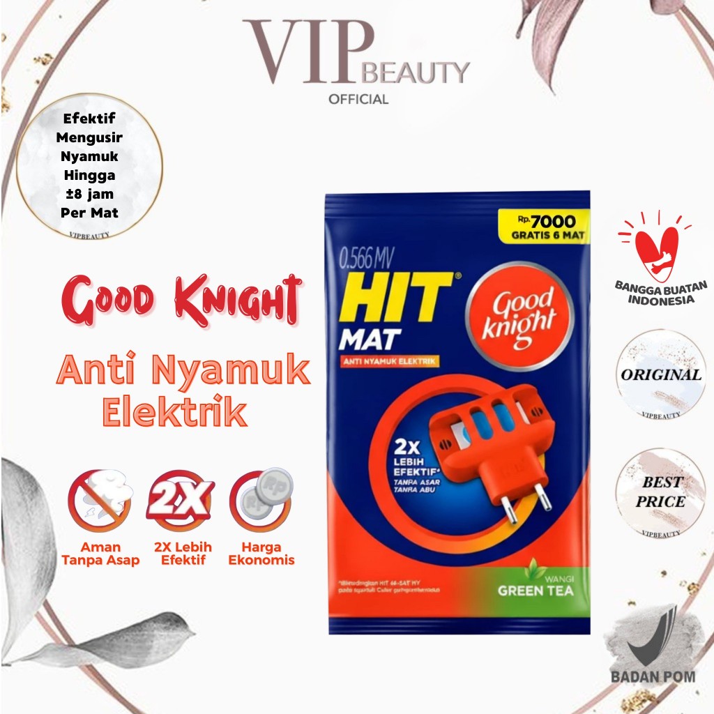 Jual HIT MAT Good Knight ( Alat + 6 Mat ) - Anti Nyamuk Elektrik ...