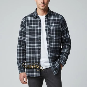 Kemeja Flanel Premium Bahan Flanel Premium Motif Kotak Pria Dan Wanita