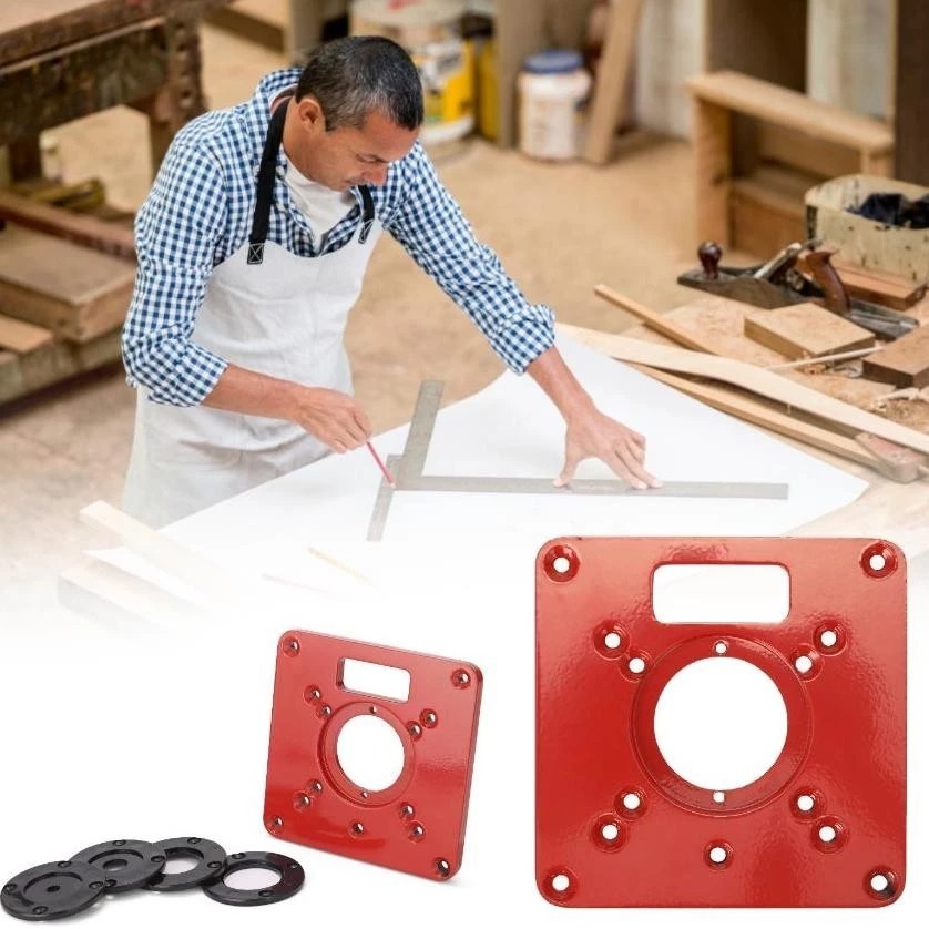 Jual Table Router Trimmer Insert Plate Universal Plat Tatakan Dudukan ...
