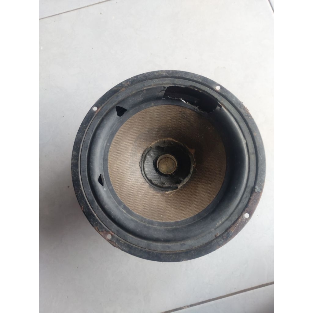 Jual 8 inch bekas cupotan speaker aktif mati daun sobek ukuran spul ...
