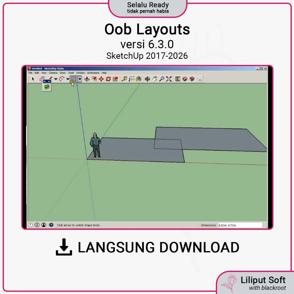 Jual Oob Layouts Plugin SketchUp Full Versi Permanen Tanpa Batas ...
