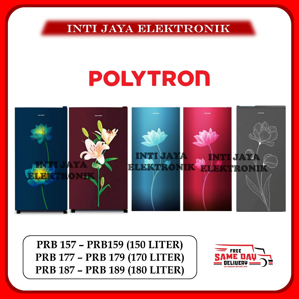 Jual Kulkas Polytron 1 Pintu PRB159 / PRB179 / PRB189 Kulkas 1 Pintu ...