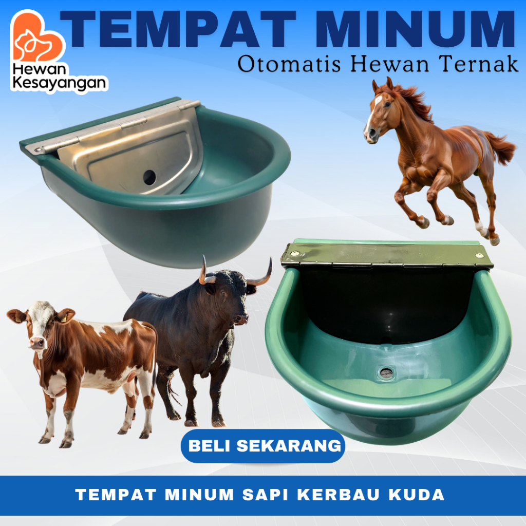 Jual Wadah Minum Otomatis Sapi Kerbau Hijau Float Valve | Shopee Indonesia