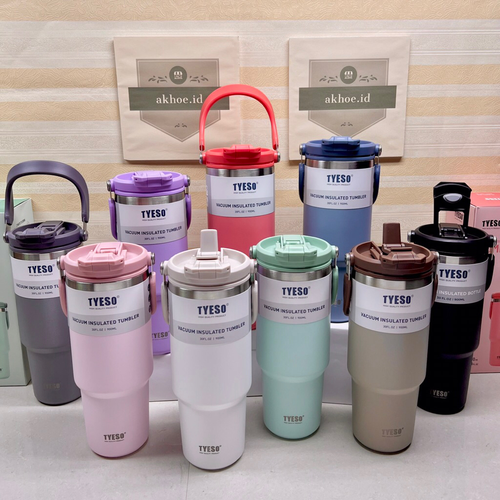 Jual FLASH SALE Tyeso 2in1 Tumbler Termos Mug Botol Minum Stainless ...