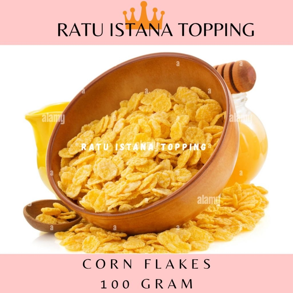 Jual CORNFLAKES ORIGINAL 100 GR REPACK CORNFLAKE SEREAL JAGUNG CRISPY ...