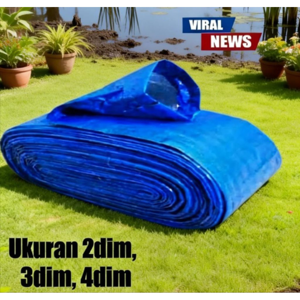Selang Terpal plastik 4inch 25m / selang terpal plastik 4dim/ selang drip irigasi/ selang pengairan / selang diesel/ selang terpalulin
