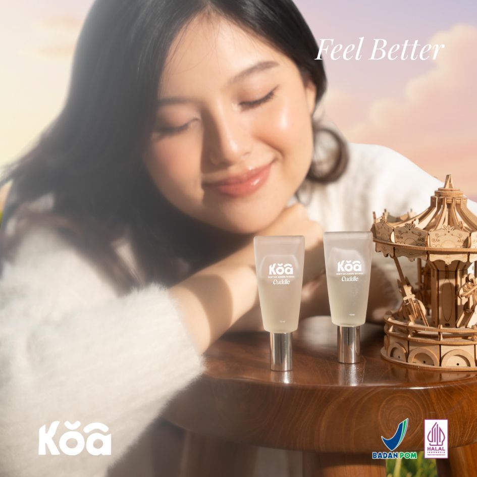 Koa Cuddle Series Minyak Angin Parfum Roll On 10ml | Aroma Ringan & Menenangkan - foto 5