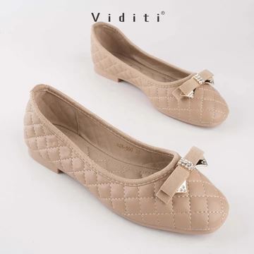 Viditi Arlena Flat Shoes Sepatu Import Wanita Kerja Kuliah Kantor Lepes