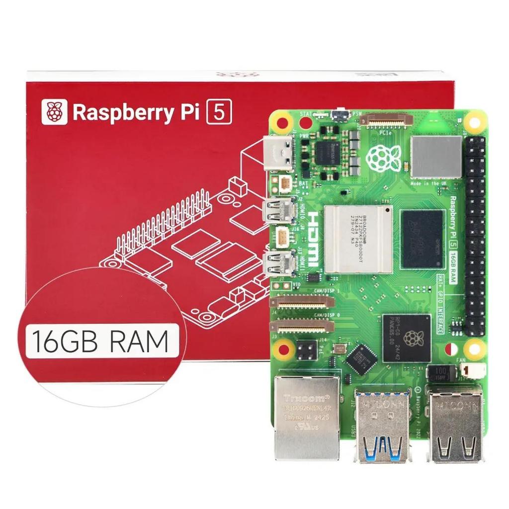 Jual Raspberry Pi 5 - 16GB RAM - Made in UK | Shopee Indonesia