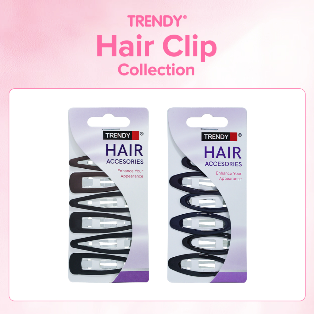 Jual [Trendy] Jepit Rambut/ Jepitan Poni/ Snap Clips | Shopee Indonesia