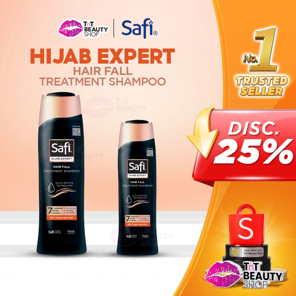 Safi Hair Xpert-Hair Fall Treatment Shampoo 160 gr - 320gr - Perawatan Rambut | TnT Beauty Shop