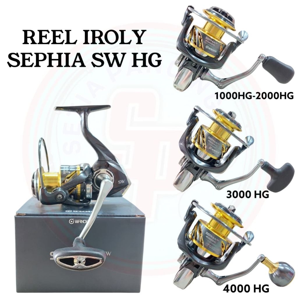 Jual REEL IROLY SEPHIA SW 3000 HG | Shopee Indonesia