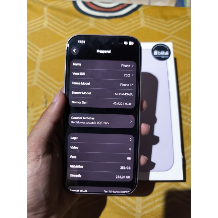 iPhone 17 256gb