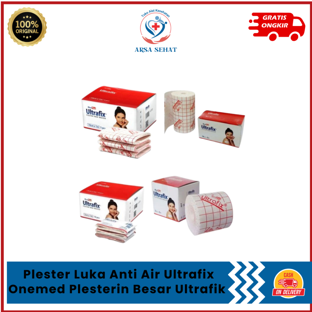 Jual Plester Luka Anti Air Ultrafix Onemed Plesterin Besar Ultrafik ...