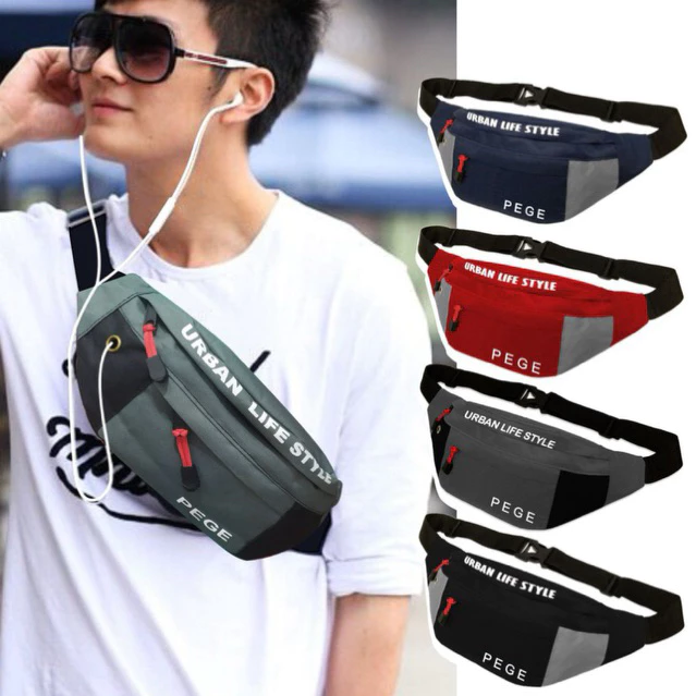 Tas Selempang Pria Model Kasual Slingbag Bahu