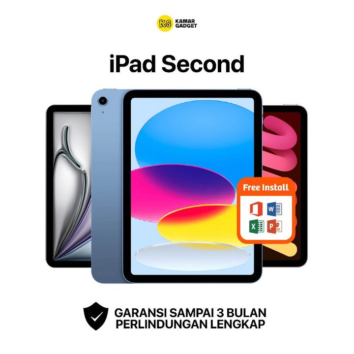 iPad Second Bergaransi - Resmi dan Inter