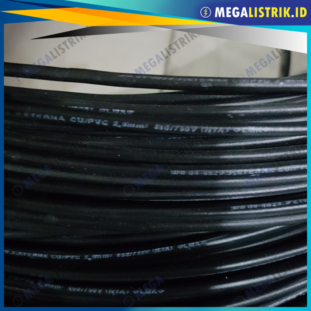 Jual ETERNA KABEL NYA 1 X 2.5 MM² ( METERAN ) / KABEL LISTRIK KAWAT 2 ...
