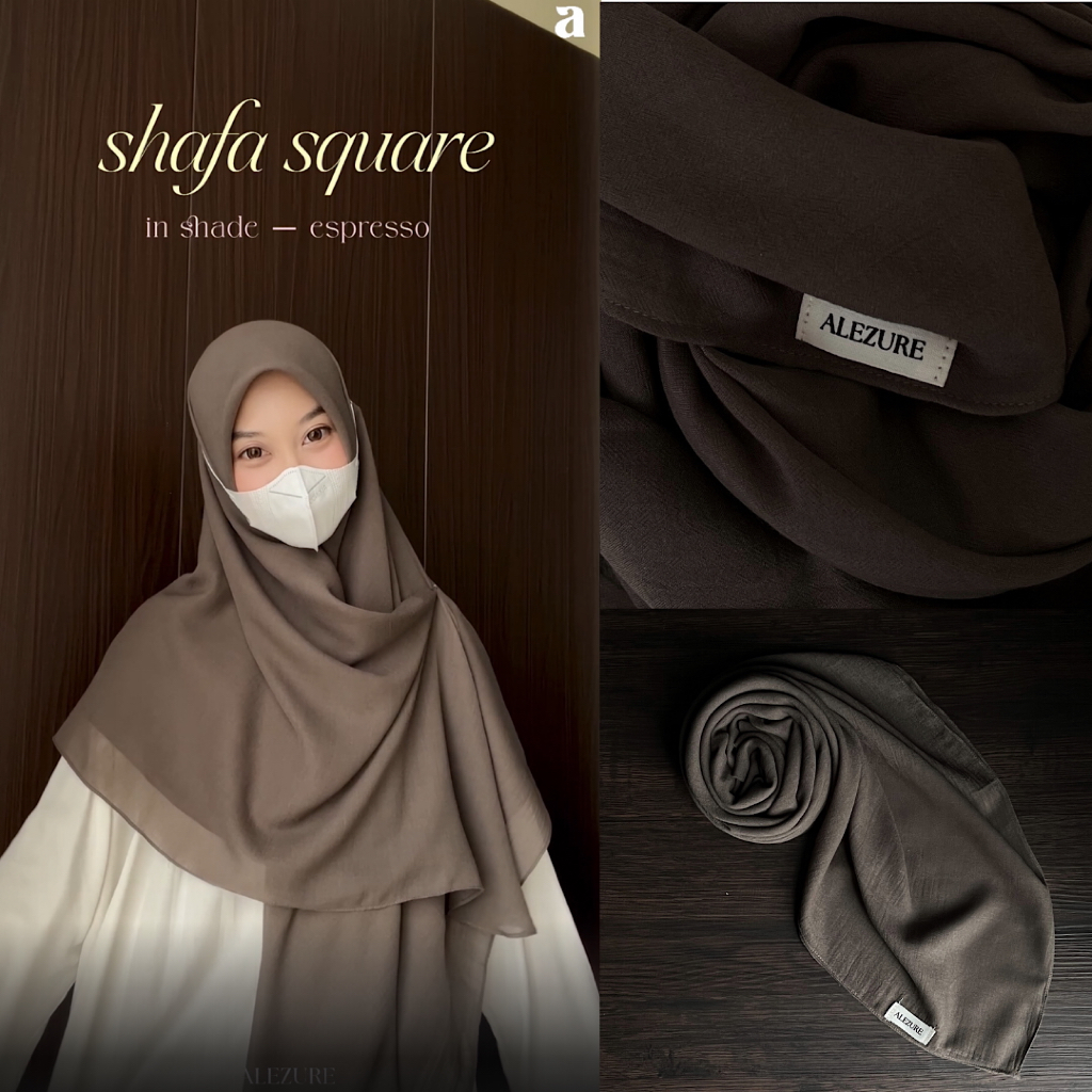 Jual SHAFA SQUARE — HIJAB MALAY VOAL | Shopee Indonesia