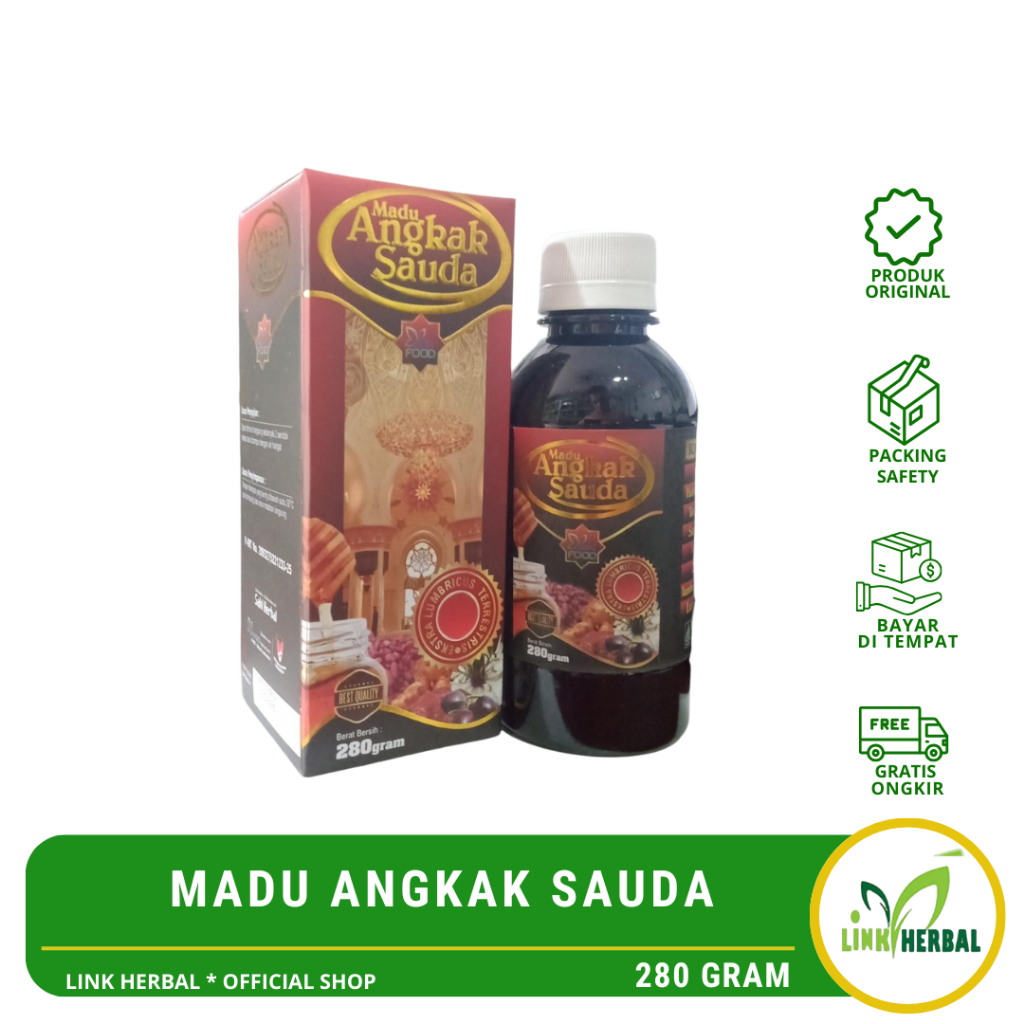 Jual Madu Angkak Sauda 280 Gram - Madu Plus Angkak Plus Sari Kurma ...