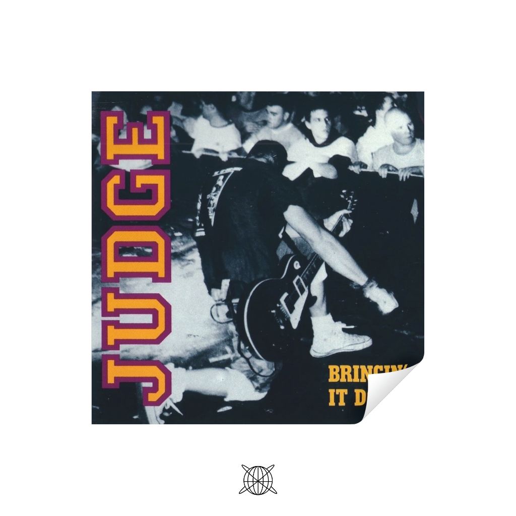 Jual Sticker Vinyl Band Judge Bringin It Down | Stiker Vinyl Band ...