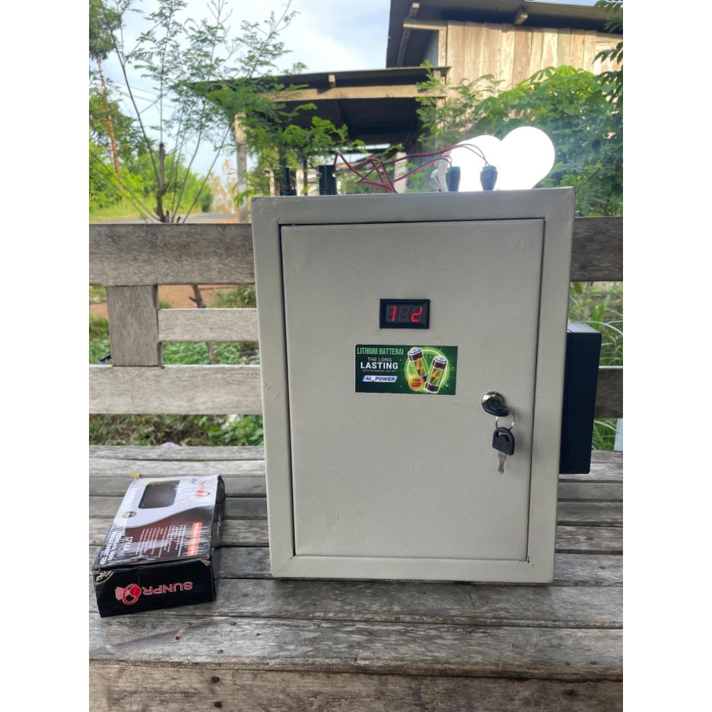 Jual mini plts 1000w . sudah ada scc 30A dan batre lifepo4 | Shopee ...