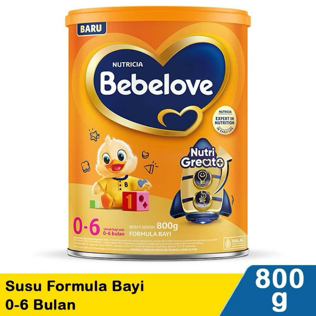 Jual Bebelove 1 Susu Formula Bayi 0-6 Bulan 800 gr | Shopee Indonesia