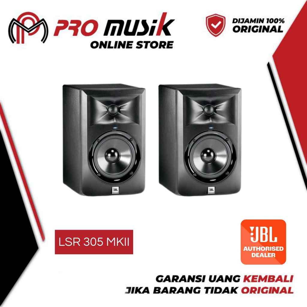 Jual JBL LSR 305 MK II 5- Inch Active Speaker Monitor Original | Shopee ...