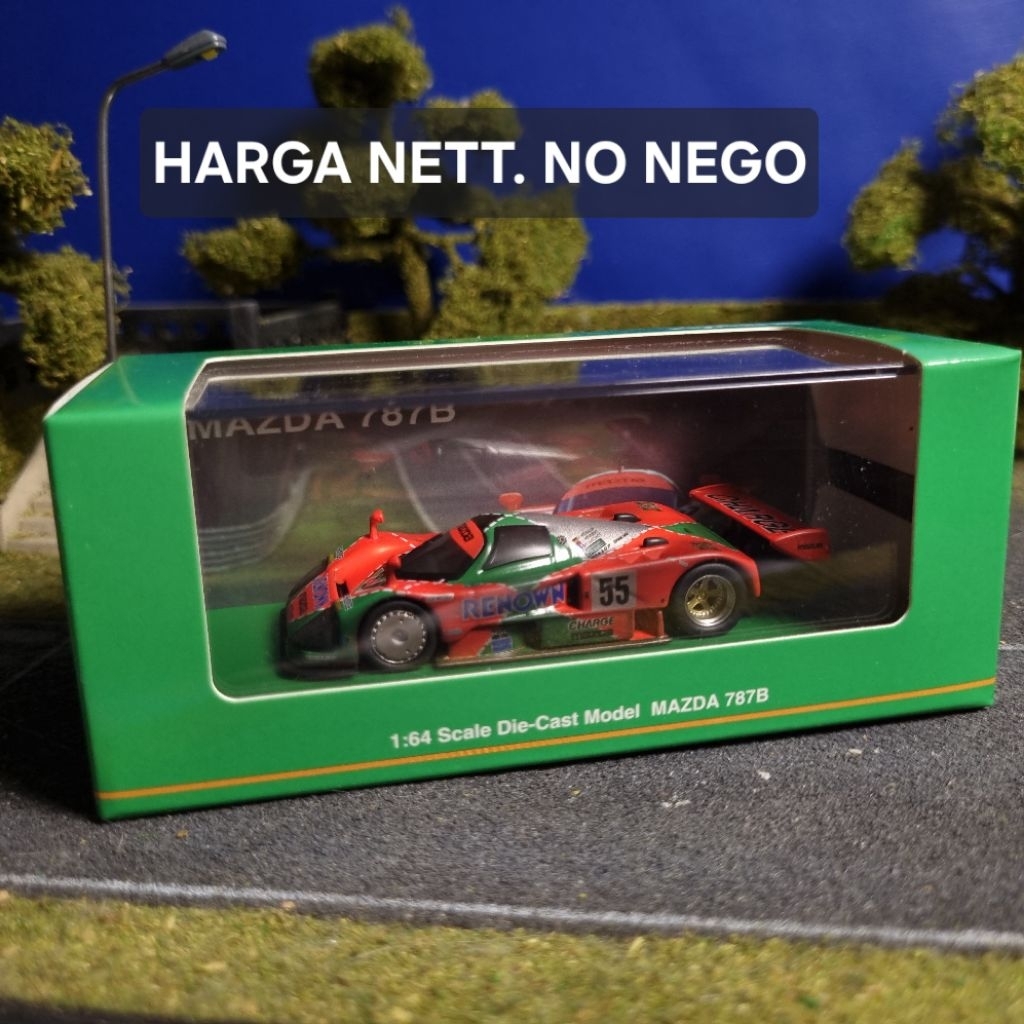 Jual KYOSHO 1:64 Mazda 787B After Race IDE 12 Unsealed | Shopee