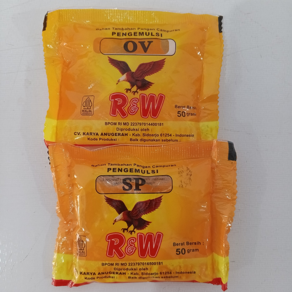 Jual Emulsifier SP Ovalet Pengemulsi Pelembut Pengembang Kue Roti ...
