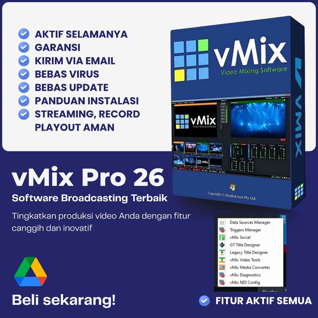 Jual Vmix Pro 26 Lifetime - Live Streaming | Shopee Indonesia