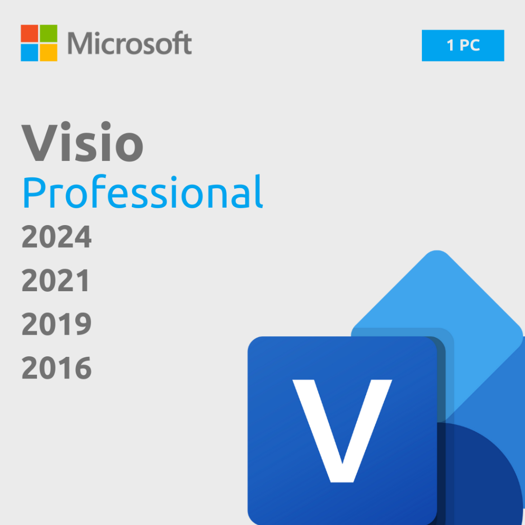 Jual Microsoft Visio 2024 / 2021 / 2019 / 2016 Professional Original ...