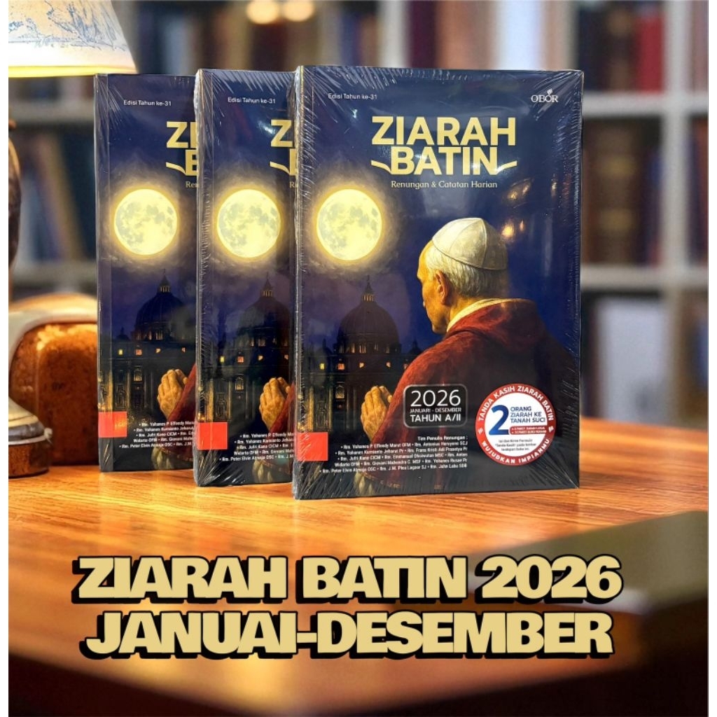 BUKU ZIARAH BATIN 2026 - BUKU RENUNGAN KATOLIK