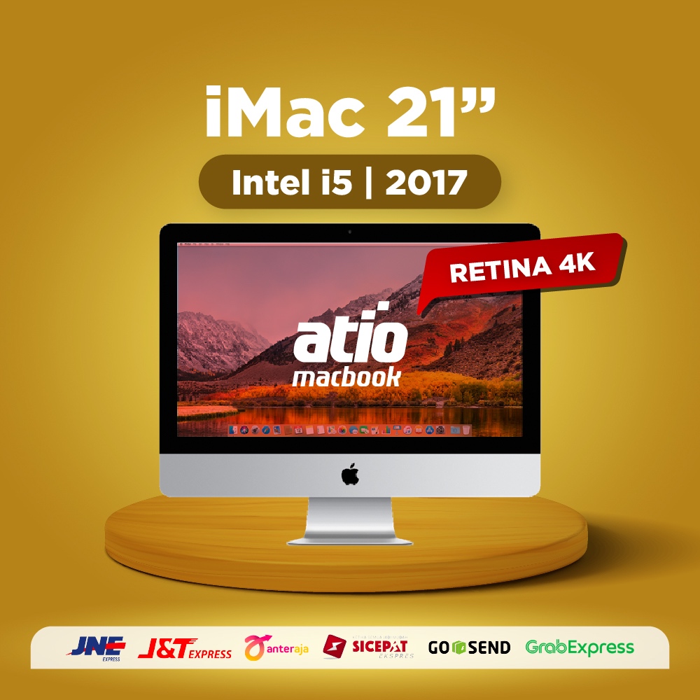 Jual IMAC 2017 (RETINA 4K , 21.5-inch 2017) RAM 8GB HDD 1TB