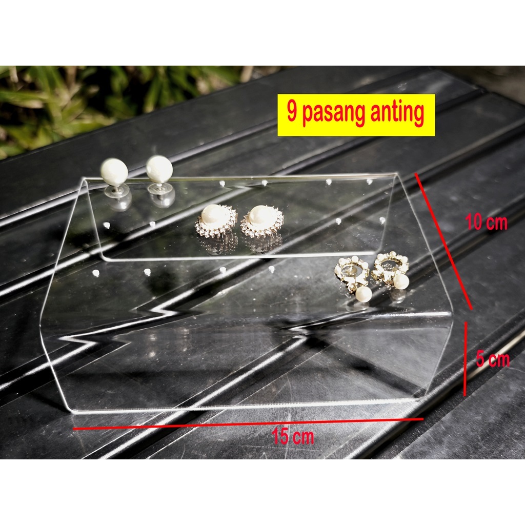 Jual Display Anting Rak Akrilik untuk 9 display | Shopee Indonesia