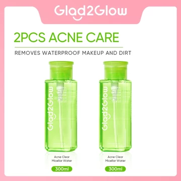 100 Beli 2 Save More Glad2Glow Make Up Remover Cleansing Water 300ml Cherry Blossom Betaine