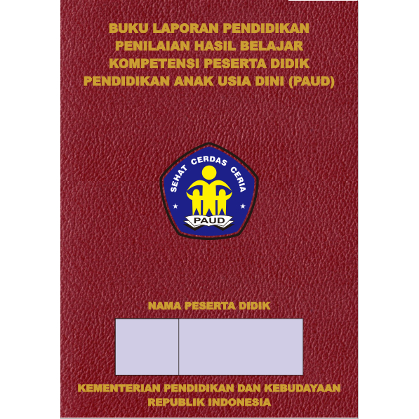 Jual Map Sampul Rapor Desain Nasional Jenjang PAUD | Sablon Hot-press ...