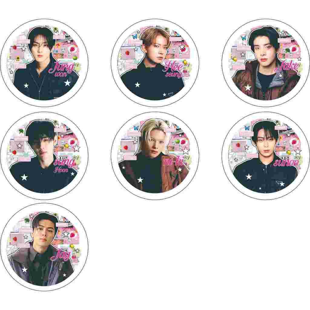 Jual (PART-2) Freebies PIN BROS ENHYPEN/Freebies Pin Peniti Enhypen ...