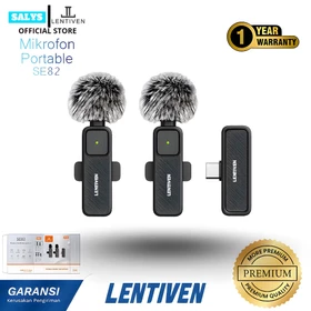 SALYS LENTIVEN Wireless Microphone Mic Wireless Clip On Microphone Mikrofon Lavalier HP Plug