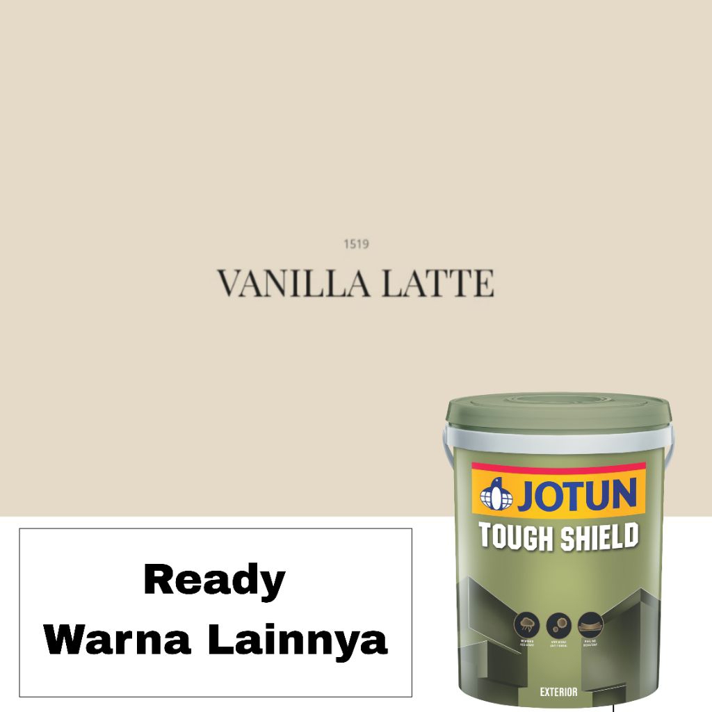 Jual Jotun Tough Shield 1519 VANILLA LATTE 18L (25kg) Cat Dinding ...